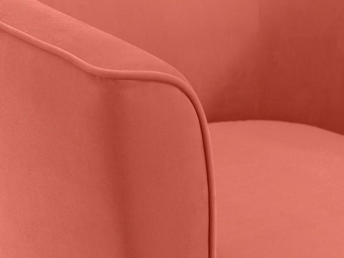 Кресло California кораллового цвета - лучшие Интерьерные кресла в INMYROOM