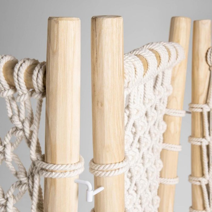 Ширма Praxila folding screen из плетенной веревки - лучшие Ширмы в INMYROOM