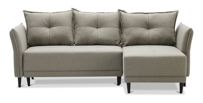 Угловой диван-кровать Лома темно-бежевого цвета - купить Угловые диваны по цене 47900.0