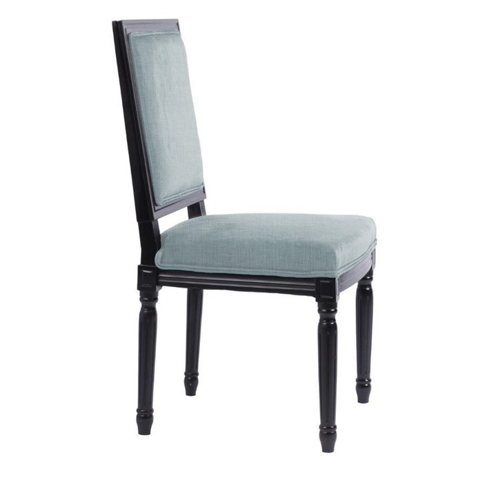 стул с мягкой обивкой  Overture Лён Голубой - купить Обеденные стулья по цене 19975.0