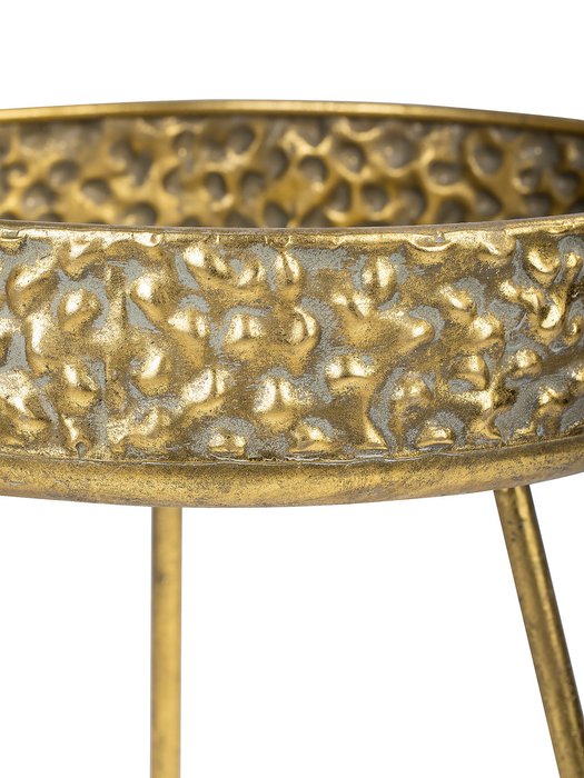 Кофейный стол золотого цвета - купить Кофейные столики по цене 7070.0