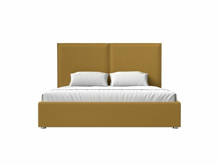 Кровать Аура 180х200 желтого цвета с подъемным механизмом - купить Кровати для спальни по цене 88999.0