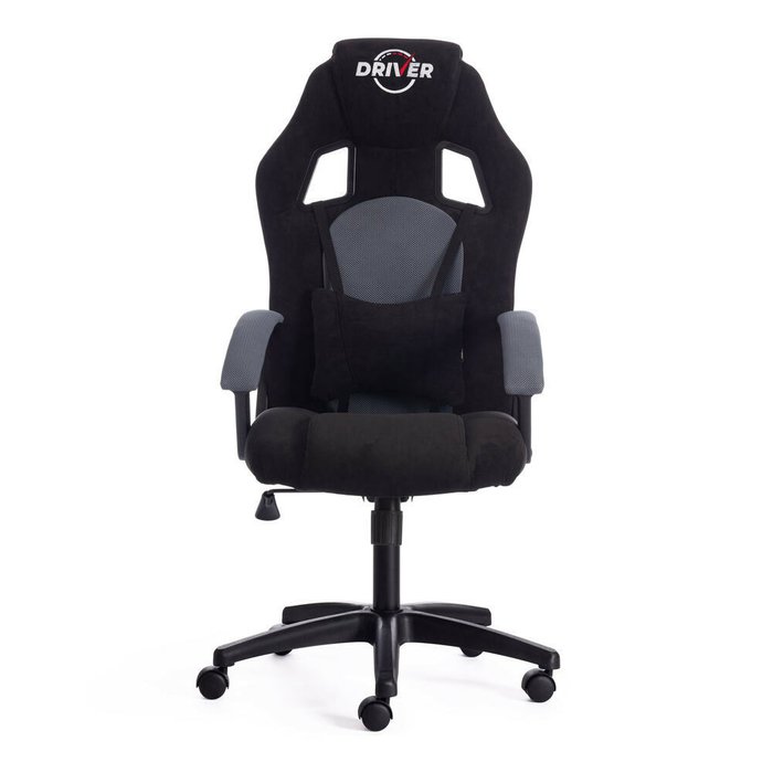Кресло офисное Driver черно-серого цвета - лучшие Офисные кресла в INMYROOM