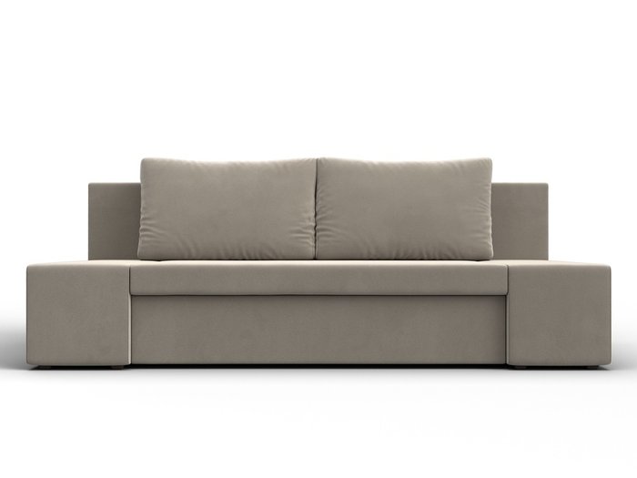 Прямой диван-кровать Сан Марко бежевого цвета - купить Прямые диваны по цене 39990 Прямой диван-кровать Сан Марко бежевого цвета - купить Прямые диваны по цене 39990