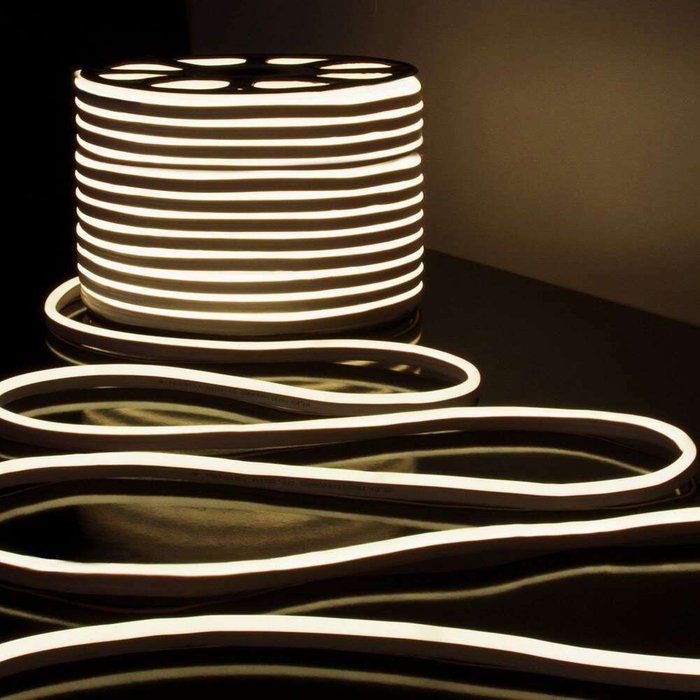 Светодиодный гибкий неон 220 В 9.6 Вт/м 120 Led/м 2835 IP67, односторонний дневной белый 4200 K, 50 м Гибкий неон 220V 9,6W 120Led 2835 IP67 односторонний дневной белый, 50 м - лучшие Гибкий неон в INMYROOM Светодиодный гибкий неон 220 В 9.6 Вт/м 120 Led/м 2835 IP67, односторонний дневной белый 4200 K, 50 м Гибкий неон 220V 9,6W 120Led 2835 IP67 односторонний дневной белый, 50 м - лучшие Гибкий неон в INMYROOM