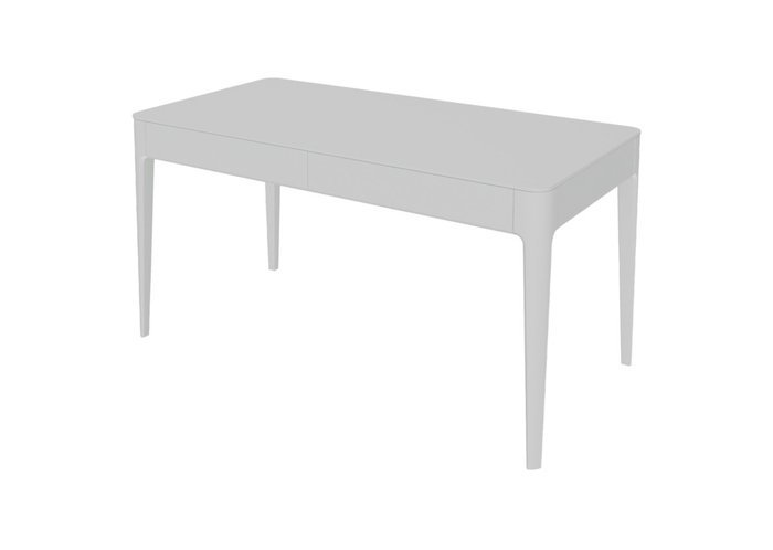 Стол письменный Type oak белого цвета - лучшие Письменные столы в INMYROOM