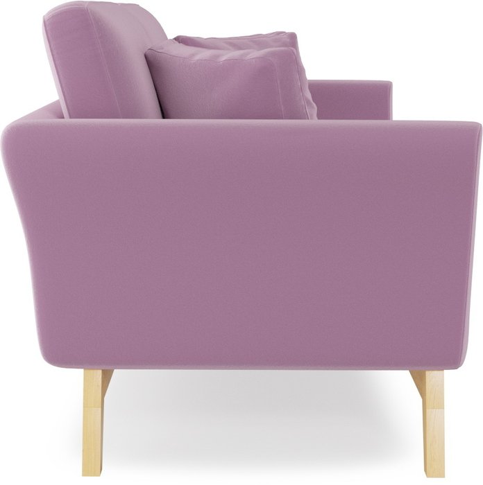 Диван прямой Дублин Purple пурпурного цвета - лучшие Прямые диваны в INMYROOM