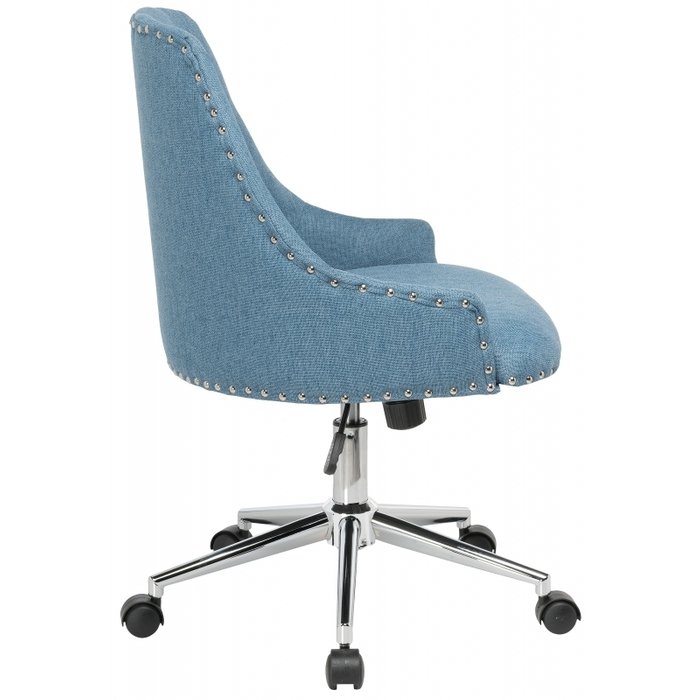 Офисный стул Lida синего цвета - лучшие Офисные кресла в INMYROOM
