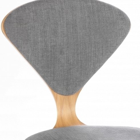 Стул Cherner с обивкой серого цвета - купить Обеденные стулья по цене 16057.0