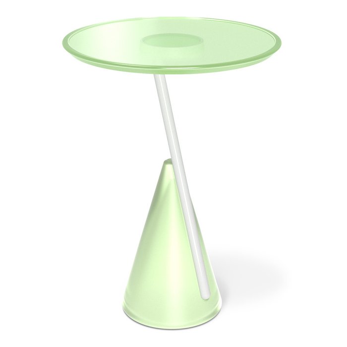 Кофейный столик Айс-коун светло-зеленого цвета