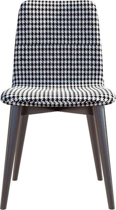 Кухонный стул Архитектор в ткани Melody с ножками цвета венге - лучшие Обеденные стулья в INMYROOM