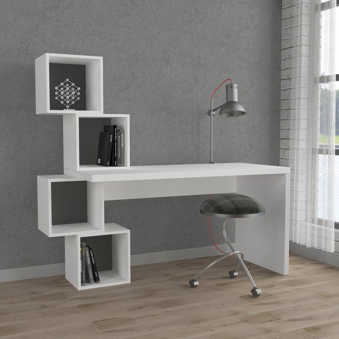 Письменный стол Working Table белого цвета - купить Письменные столы по цене 34722.0