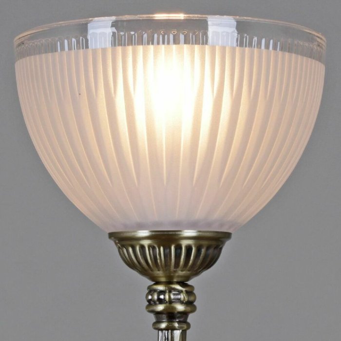 Бра IL9939-1WSQ-24 AB CAPELLA (стекло, цвет белый) - лучшие Бра и настенные светильники в INMYROOM