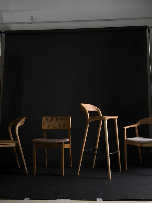 Стул Нант черно-бежевого цвета - лучшие Обеденные стулья в INMYROOM
