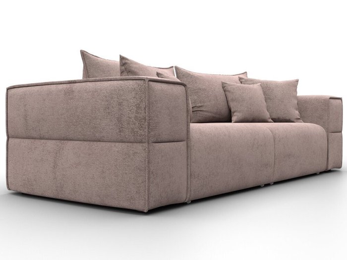 Диван-кровать Лига-058 темно-бежевого цвета - лучшие Прямые диваны в INMYROOM Диван-кровать Лига-058 темно-бежевого цвета - лучшие Прямые диваны в INMYROOM