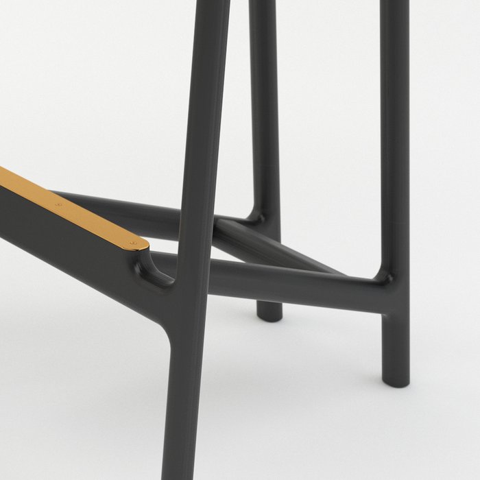 Барный стул Hans черного цвета - купить Барные стулья по цене 28840.0