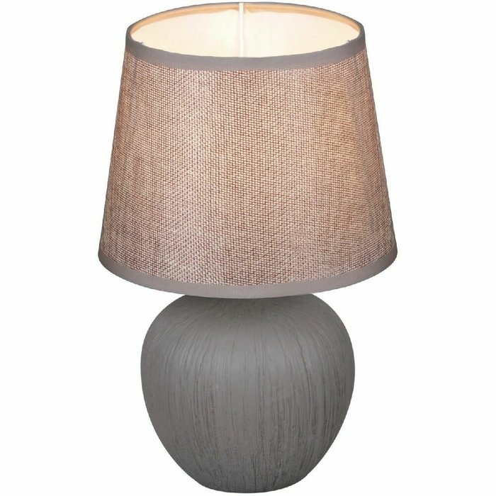 Настольная лампа 98570-0.7-01 light brown (ткань, цвет бежевый)