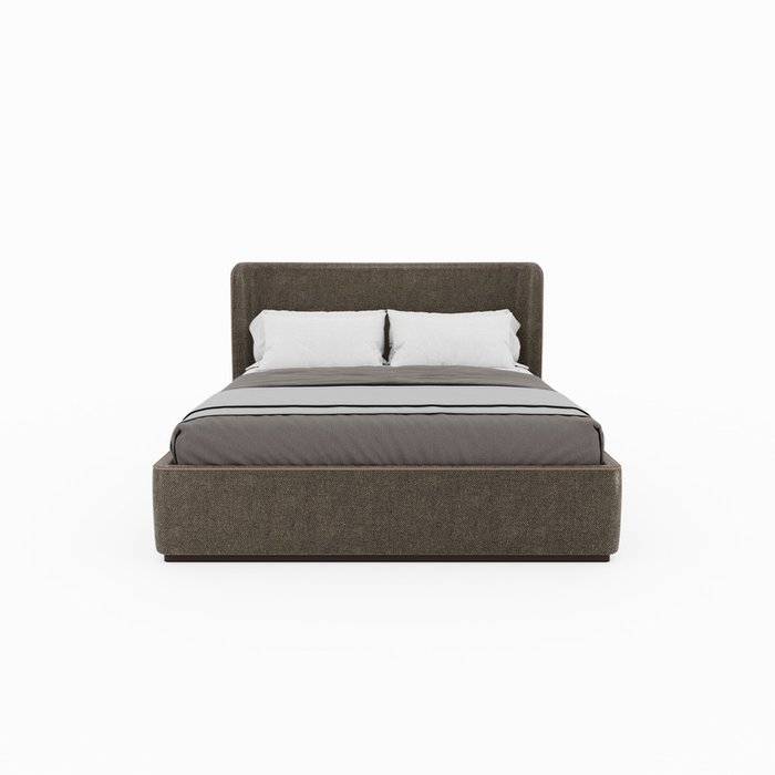 Кровать Perfecto 160х200 темно-кофейного цвета с подъемным механизмом - купить Кровати для спальни по цене 167000 Кровать Perfecto 160х200 темно-кофейного цвета с подъемным механизмом - купить Кровати для спальни по цене 167000