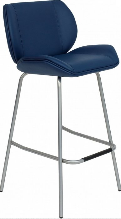 Барный стул Авиатор темно-синего цвета 