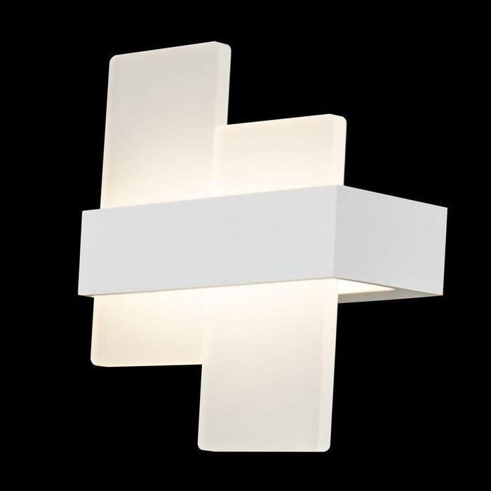 Настенный светодиодный светильник Mix беого цвета - купить Бра и настенные светильники по цене 4800.0