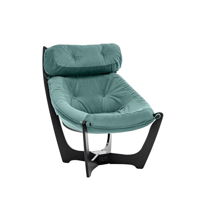 Кресло для отдыха Модель 11 бирюзового цвета