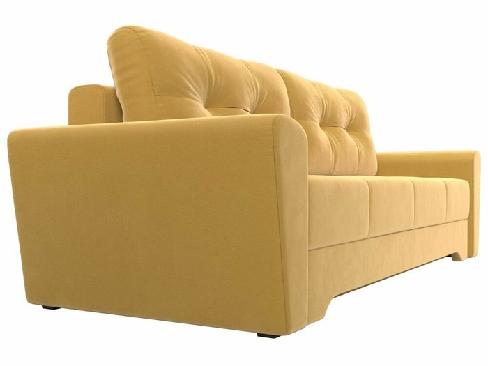 Диван-кровать Амстердам желтого цвета - лучшие Прямые диваны в INMYROOM