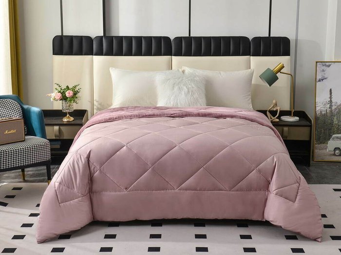 Одеяло Монако 220х240 лилового цвета - купить Одеяла по цене 10840.0