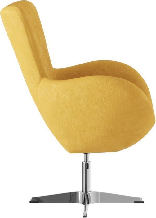 Кресло Коттонера Elixir желтого цвета - лучшие Интерьерные кресла в INMYROOM