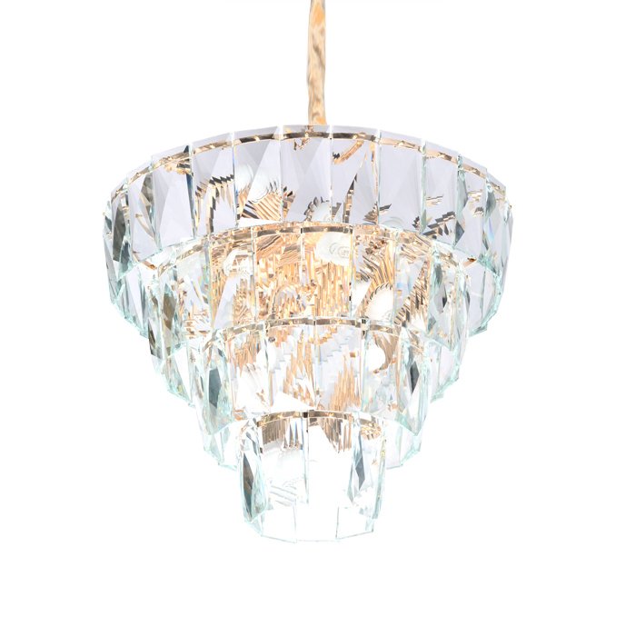 Подвесной светильник Crystal с хрустальными элементами - купить Подвесные люстры по цене 111740.0
