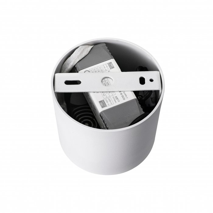 Светильник накладной iLEDEX Metrica 113-12W-D100-4000K-24DG-WH - лучшие Накладные споты в INMYROOM