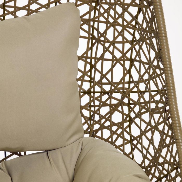 Подвесное кресло Florina коричневого цвета  - лучшие Подвесные кресла в INMYROOM