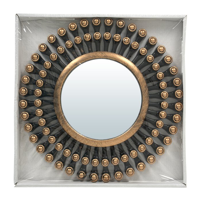 Зеркало настенное декоративное Дижон бронзового цвета - купить Настенные зеркала по цене 434.0