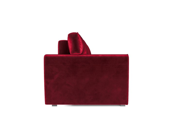 Прямой диван-кровать Оскар темно-красного цвета - лучшие Прямые диваны в INMYROOM