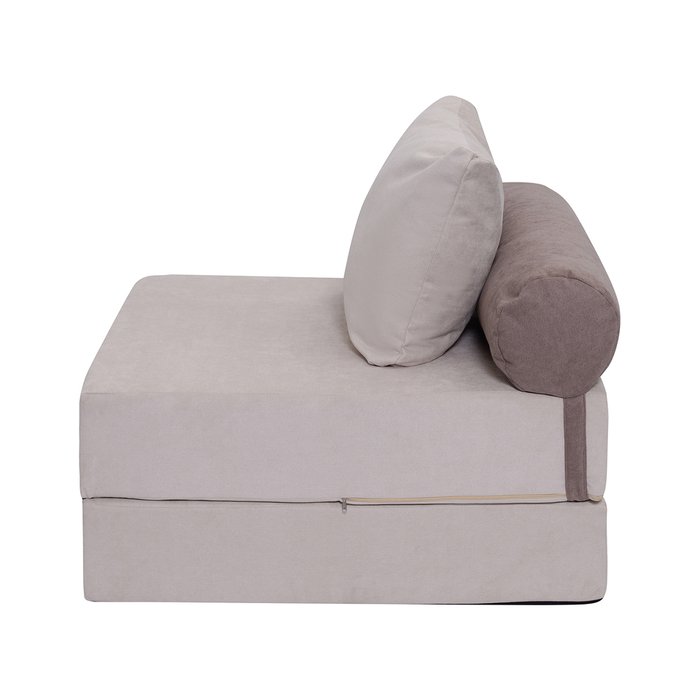 Бескаркасный диван-кровать Puzzle Bag L светло-бежевого цвета - купить Бескаркасная мебель по цене 13190.0