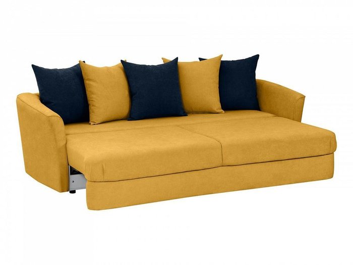 Диван-кровать California горчичного цвета - лучшие Прямые диваны в INMYROOM