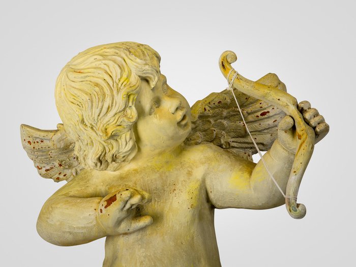 Ангел с луком с желтой патиной - лучшие Фигуры и статуэтки в INMYROOM