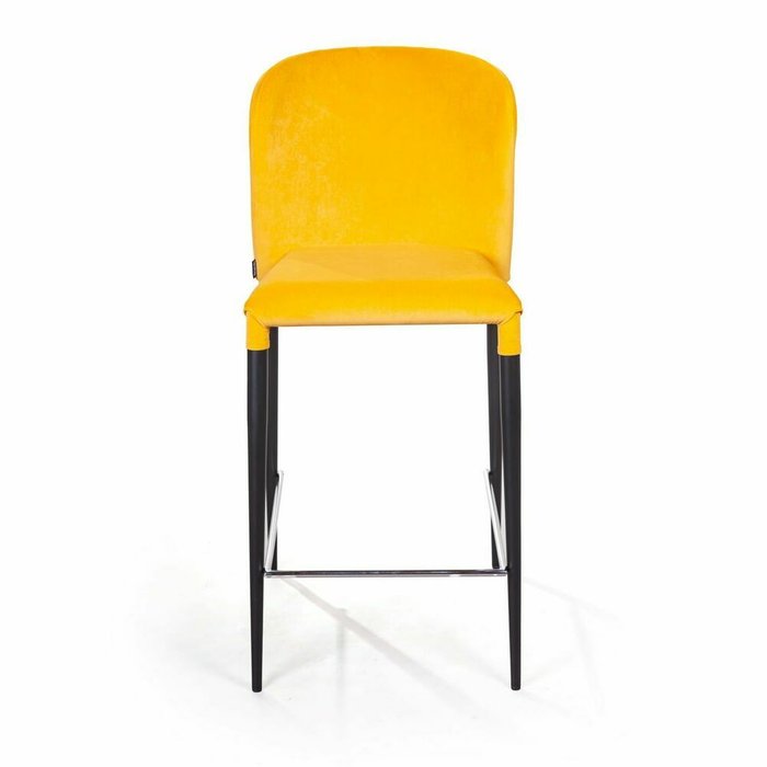 Стул полубарный Albert горчичного цвета - купить Барные стулья по цене 21900.0