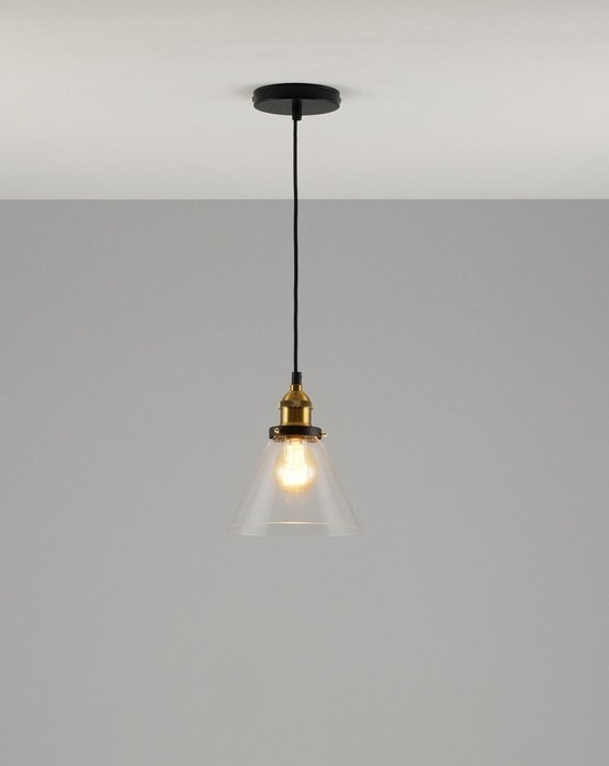 Подвесной светильник Single из металла и стекла - лучшие Подвесные светильники в INMYROOM