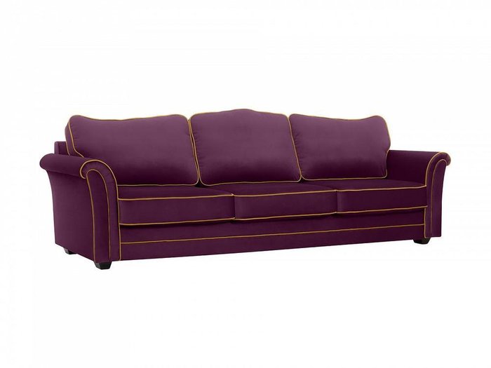 Диван Sydney фиолетового цвета  - купить Прямые диваны по цене 91200.0