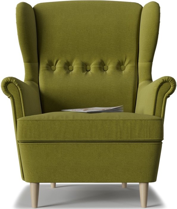 Кресло Торн Green зеленого цвета - купить Интерьерные кресла по цене 15550.0