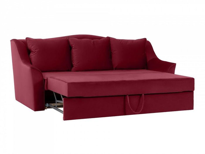 Диван-кровать Vermont бордового цвета - лучшие Прямые диваны в INMYROOM