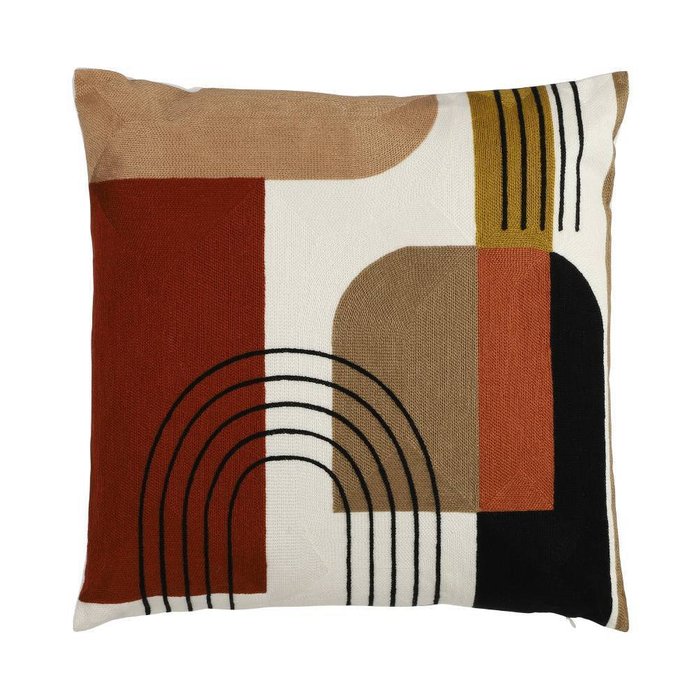 Подушка декоративная Berhala 45х45 коричневого цвета Подушка декоративная Berhala 45х45 коричневого цвета