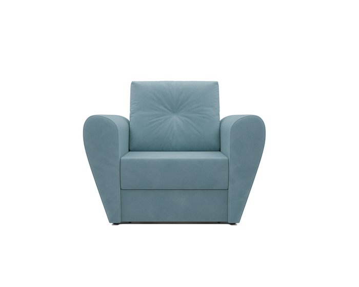 Кресло-кровать Квартет голубого цвета - купить Интерьерные кресла по цене 22890.0