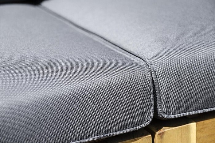 Диван Booka серого цвета - лучшие Садовые диваны в INMYROOM