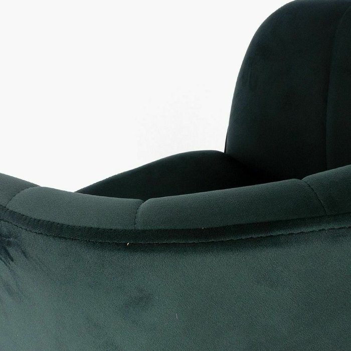 Стул вращающийся Гарда Нью темно-зеленого цвета - лучшие Обеденные стулья в INMYROOM
