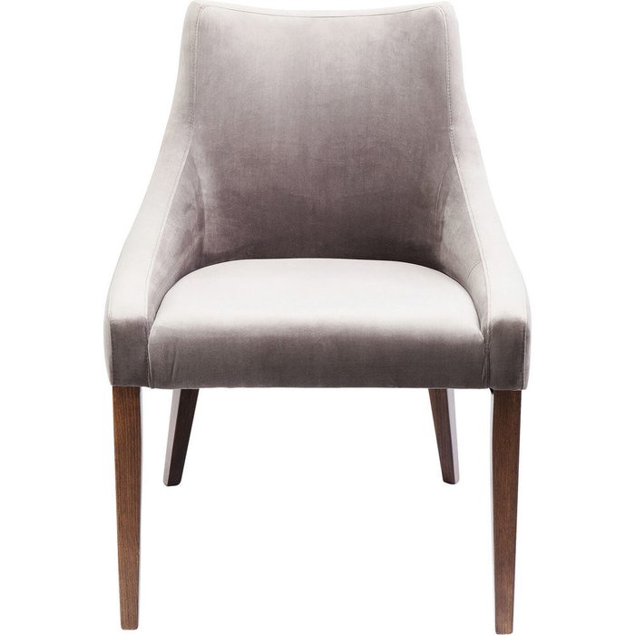 Стул мягкий Mode серого цвета - купить Обеденные стулья по цене 27139.0