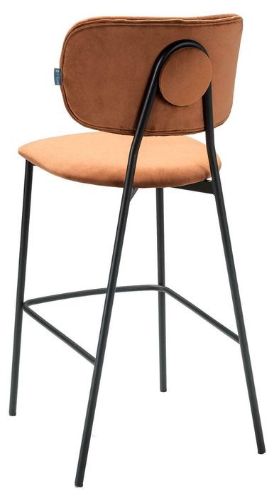 Стул барный Fendi коричневого цвета - лучшие Барные стулья в INMYROOM