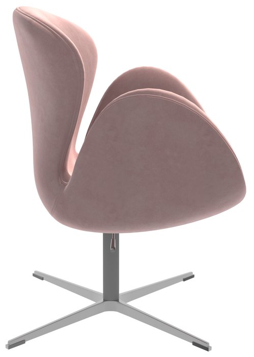 Кресло Эми розового цвета - лучшие Интерьерные кресла в INMYROOM