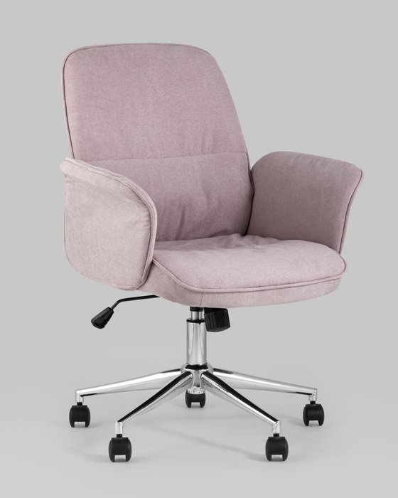 Стул офисный Simona розового цвета - купить Офисные кресла по цене 15990.0