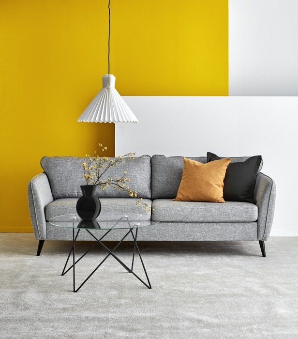 Диван-кровать Копенгаген желтого цвета - лучшие Прямые диваны в INMYROOM